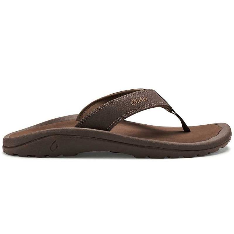 Men OluKai | Men'S Olukai Ohana - Dark Java|Ray