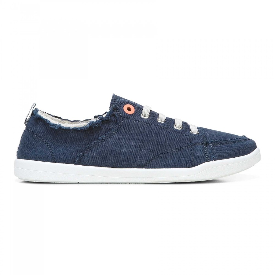 Women Vionic | Women'S Vionic Pismo Canvas Casual Sneaker - Navy