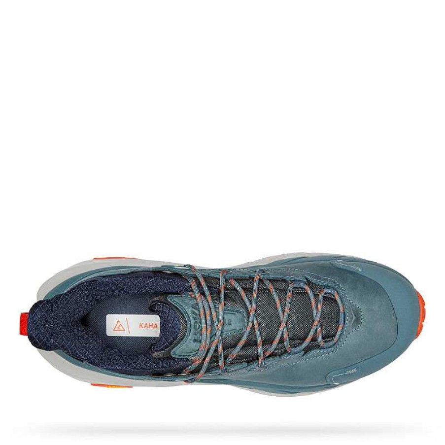 Men Hoka | Men'S Hoka Kaha 2 Low Gtx - Goblin Blue/Harbor Mist