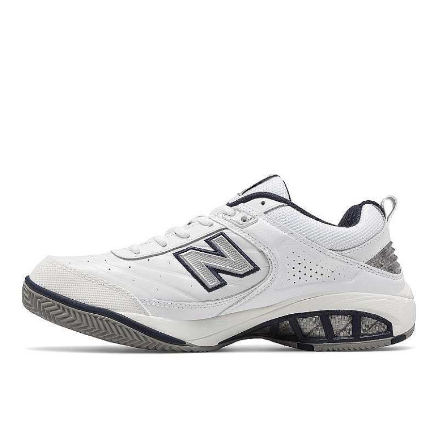 Men New Balance | Men'S New Balance Mc806W Tennis Shoe - White