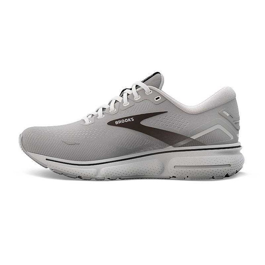 Men Brooks Running | Men'S Brooks Ghost 15 Alloy/Oyster/Black