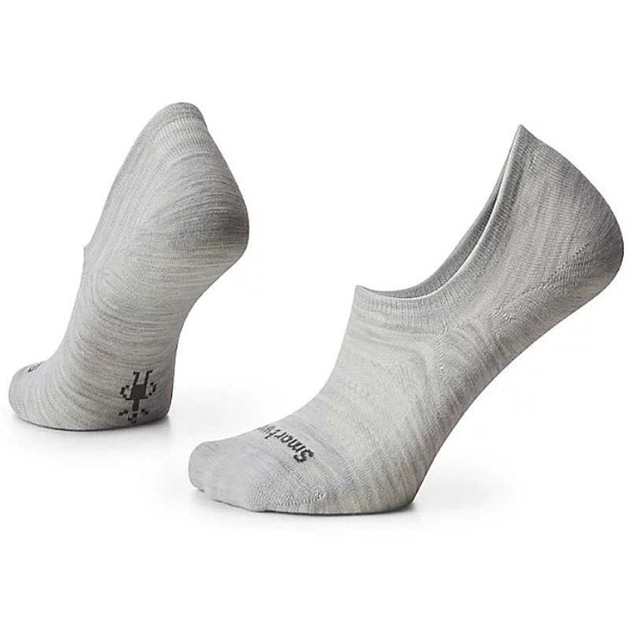 Accessories Smartwool | Smartwool Everyday No Show Zero Cushion Socks - Ash