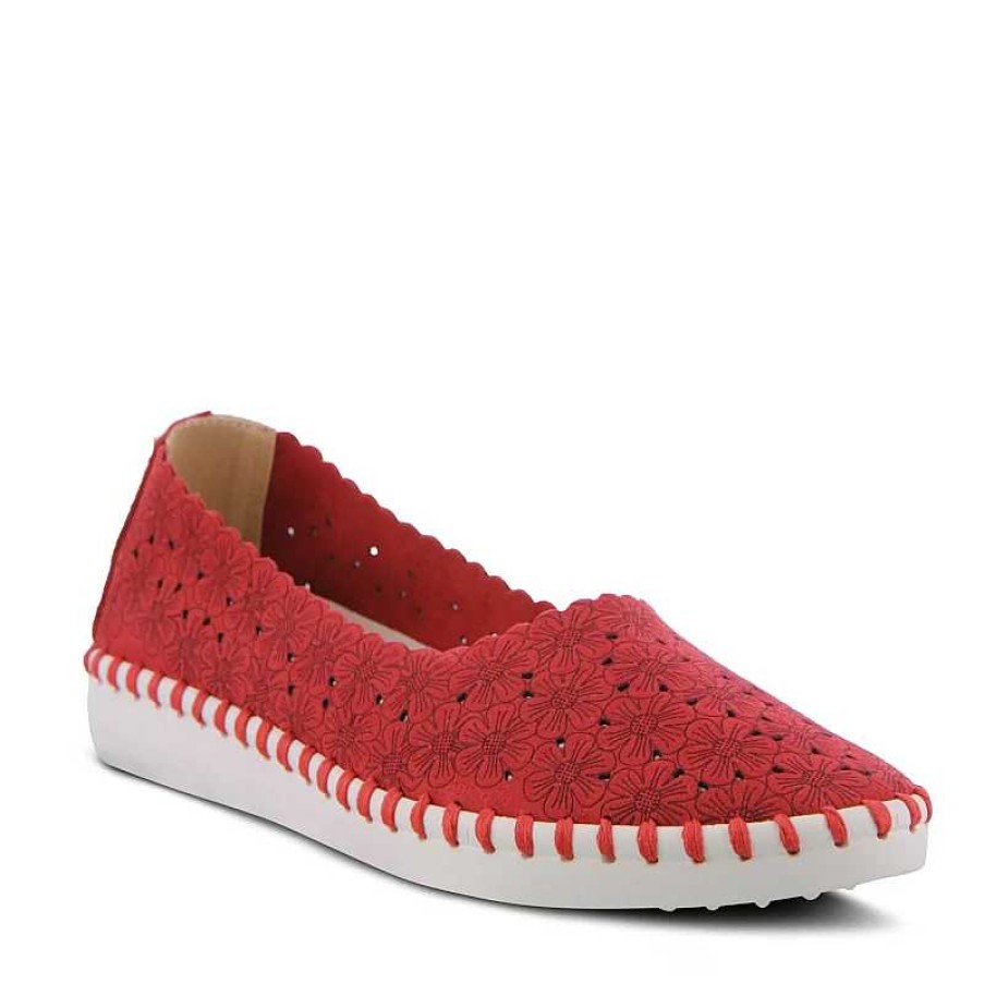 Women Spring Step | Women'S Spring Step Grazana Shoe - Red