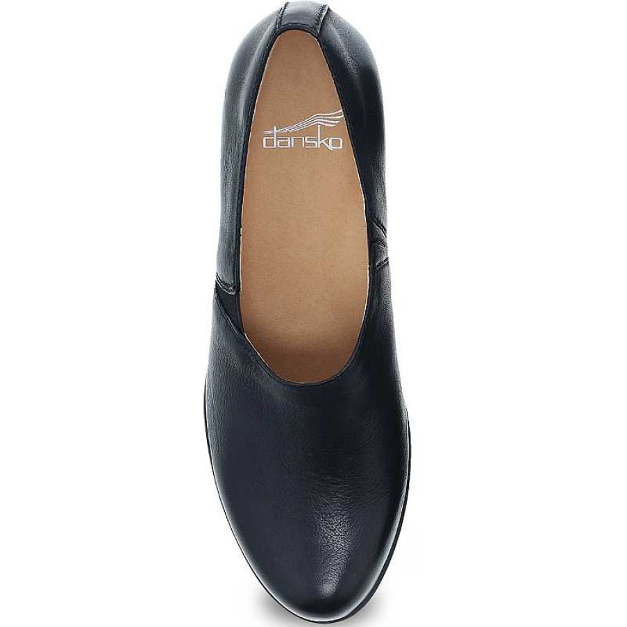 Women Dansko | Women'S Dansko Camdyn - Black Burnished Nubuck