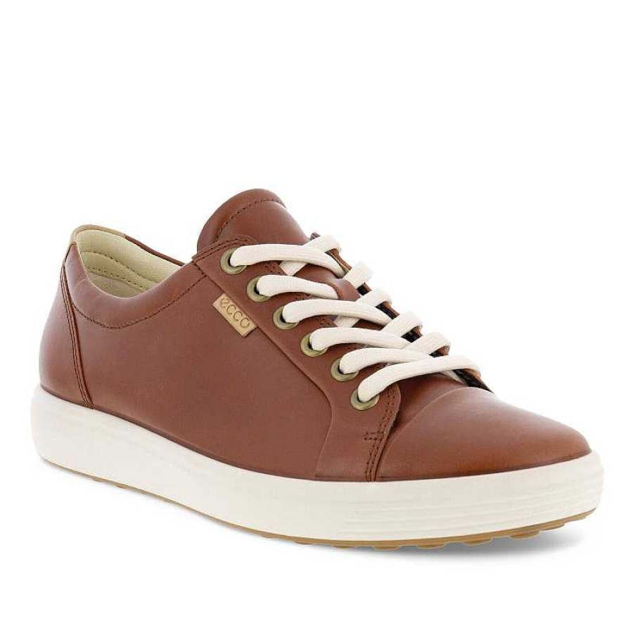 Women ECCO | Women'S Ecco Soft 7 Sneaker Cognac