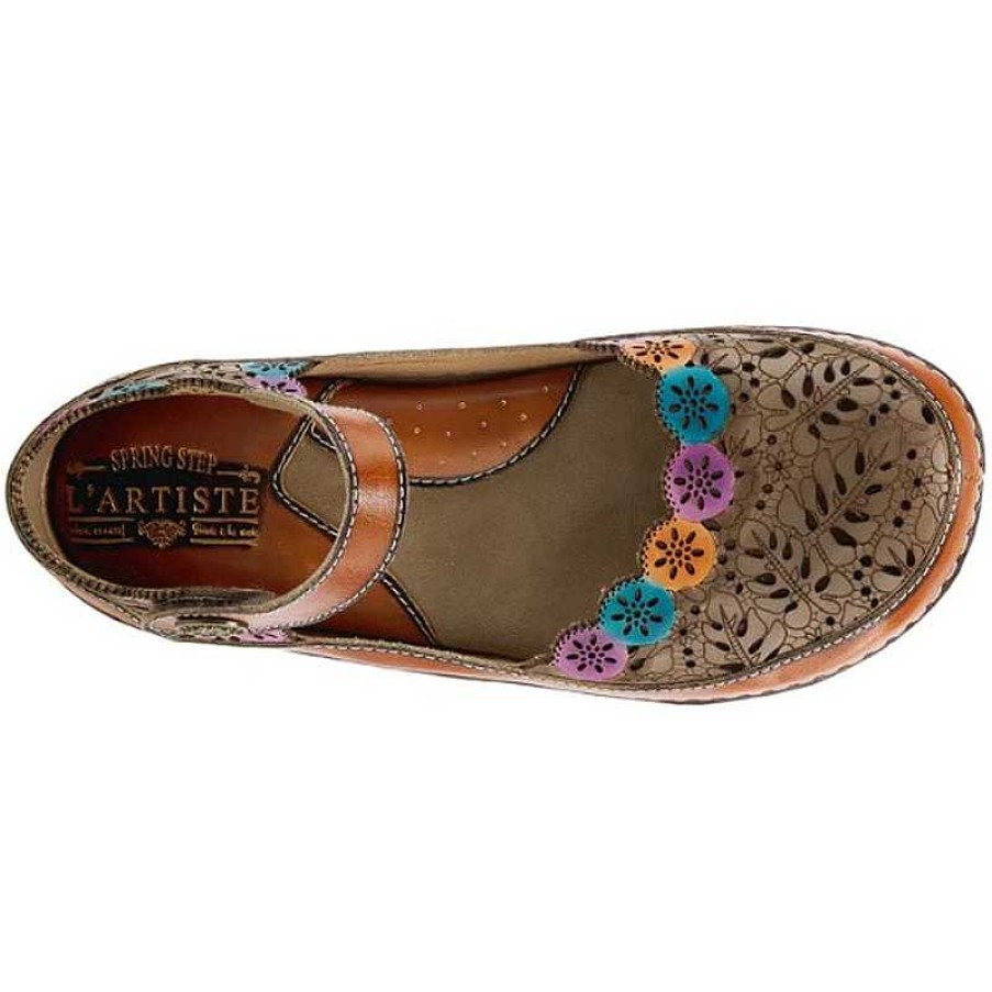 Women L'Artiste | Women'S L'Artiste Kysandra-Fleur - Tan Multi