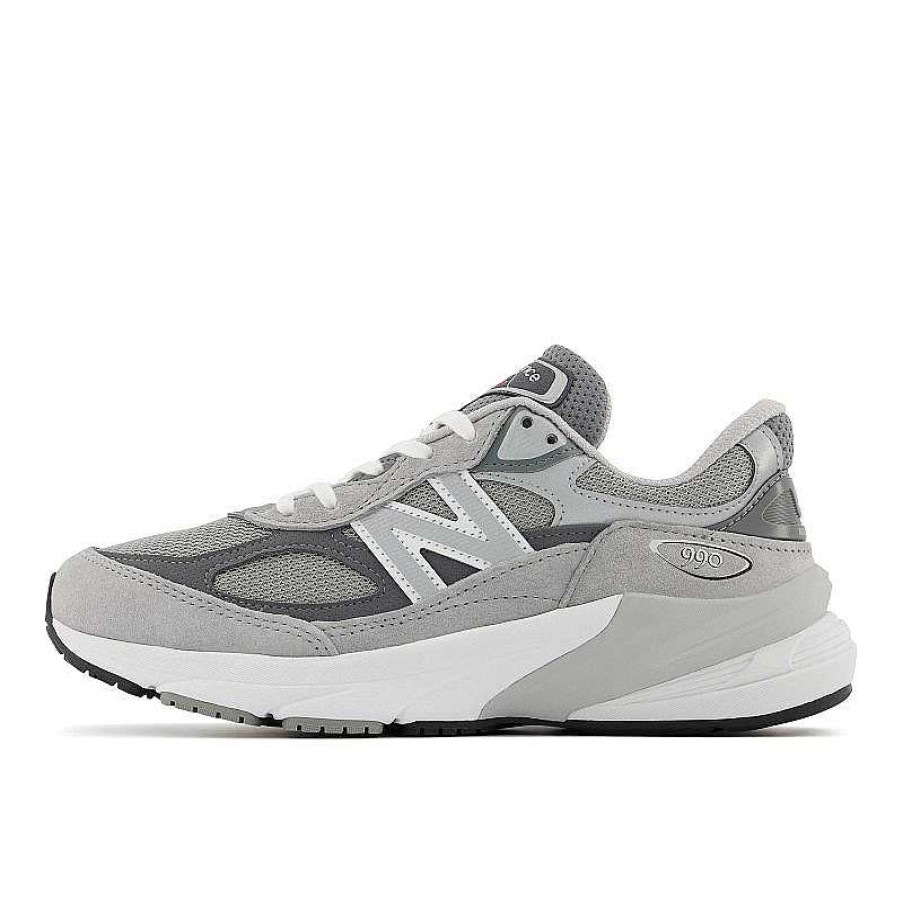 Women New Balance | Women'S New Balance Made In Usa 990V6 - Grey/Castlerock