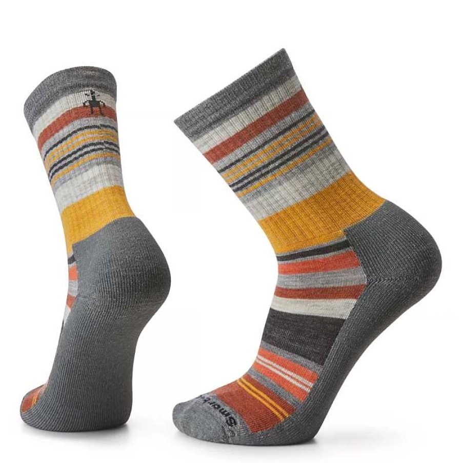 Accessories Smartwool | Smartwool Everyday Joviansphere Light Cushion Crew Socks Medium Gray