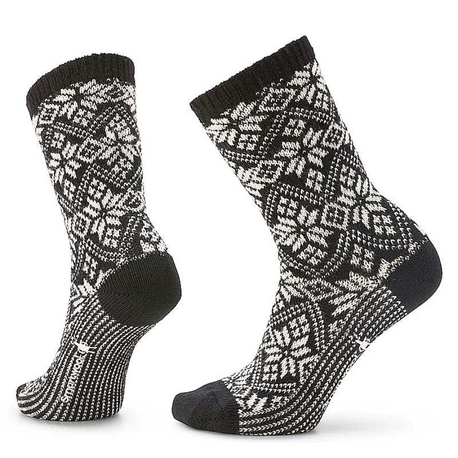 Accessories Smartwool | Smartwool Everyday Traditional Snowflake Crew Socks - Black