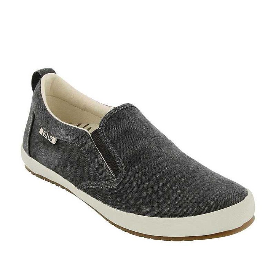 Women Taos | Women'S Taos Dandy Canvas Slip-On - Charcoal