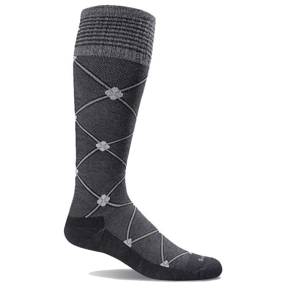 Accessories Sockwell | Women'S Sockwell Elevation Firm Graduated Compression Socks - Black Multi