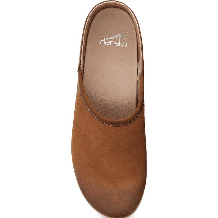 Women Dansko | Women'S Dansko Brenna - Tan Burnished Suede