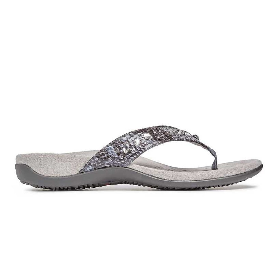 Women Vionic | Women'S Vionic Lucia Snake - Slate Grey