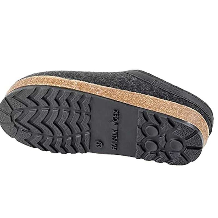 Men Haflinger | Haflinger Gzl Slipper - Charcoal