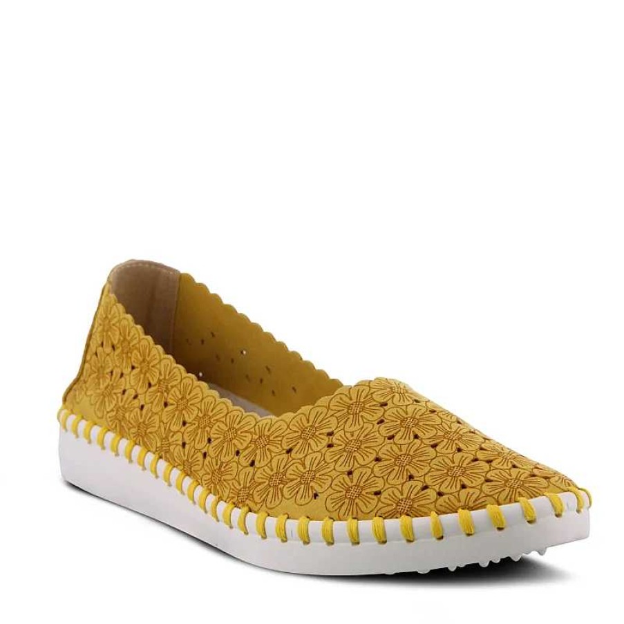 Women Spring Step | Women'S Spring Step Grazana Shoe - Yellow