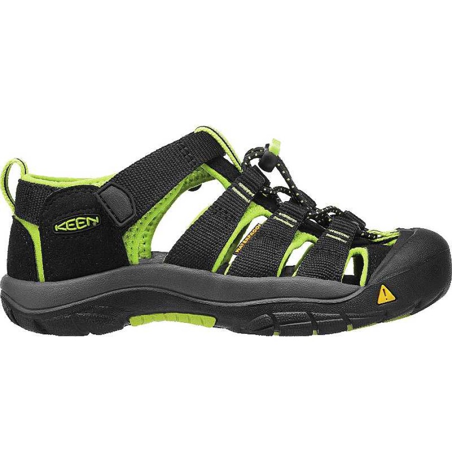 Kids Keen | Kids' Keen Newport H2 Boy'S Size 1-5 Black Lime