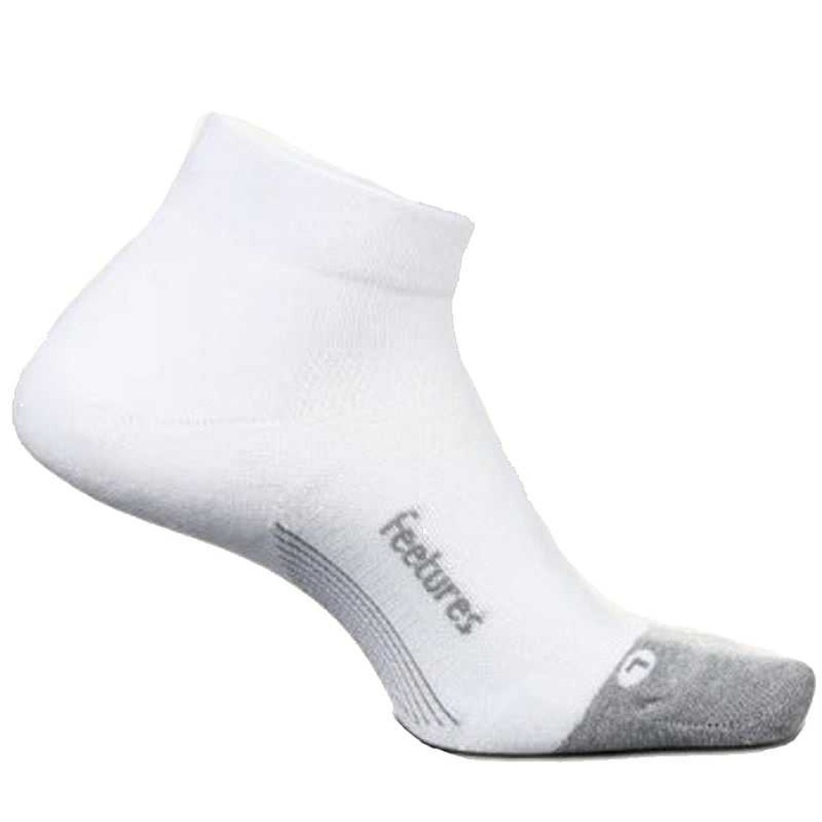 Accessories Feetures | Feetures Elite Max Cushion Low Cut Socks - White