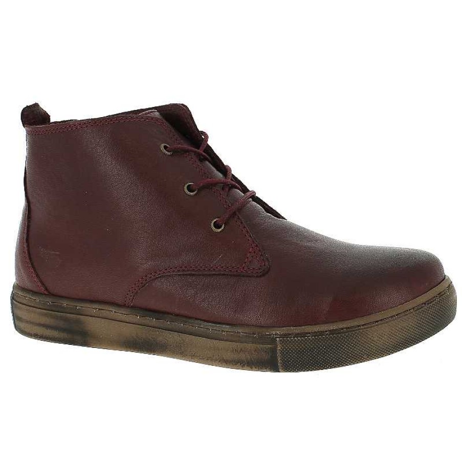 Women Andrea Conti | Women'S Andrea Conti Sneaker Boot Short - Burgundy