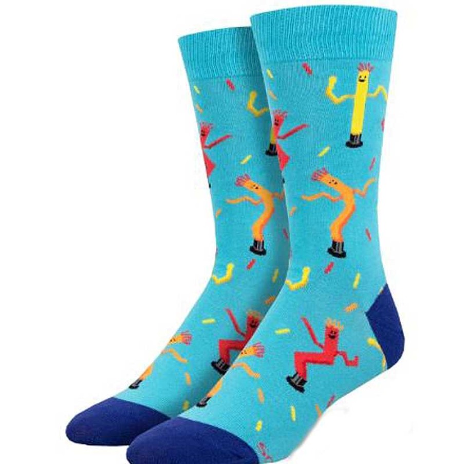 Accessories Socksmith | Socksmith Spineless Crew Socks - Blue