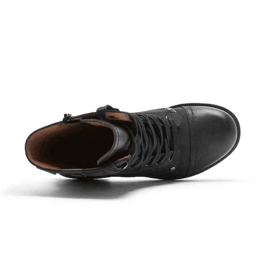 Women Cobb Hill | Women'S Cobb Hill Brunswick Lace Waterproof - Black