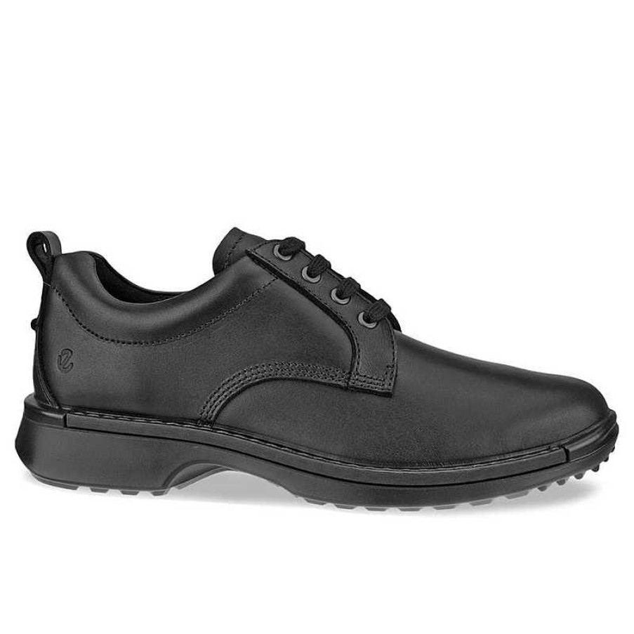 Men ECCO | Men'S Ecco Fusion Plain Toe Oxford Black