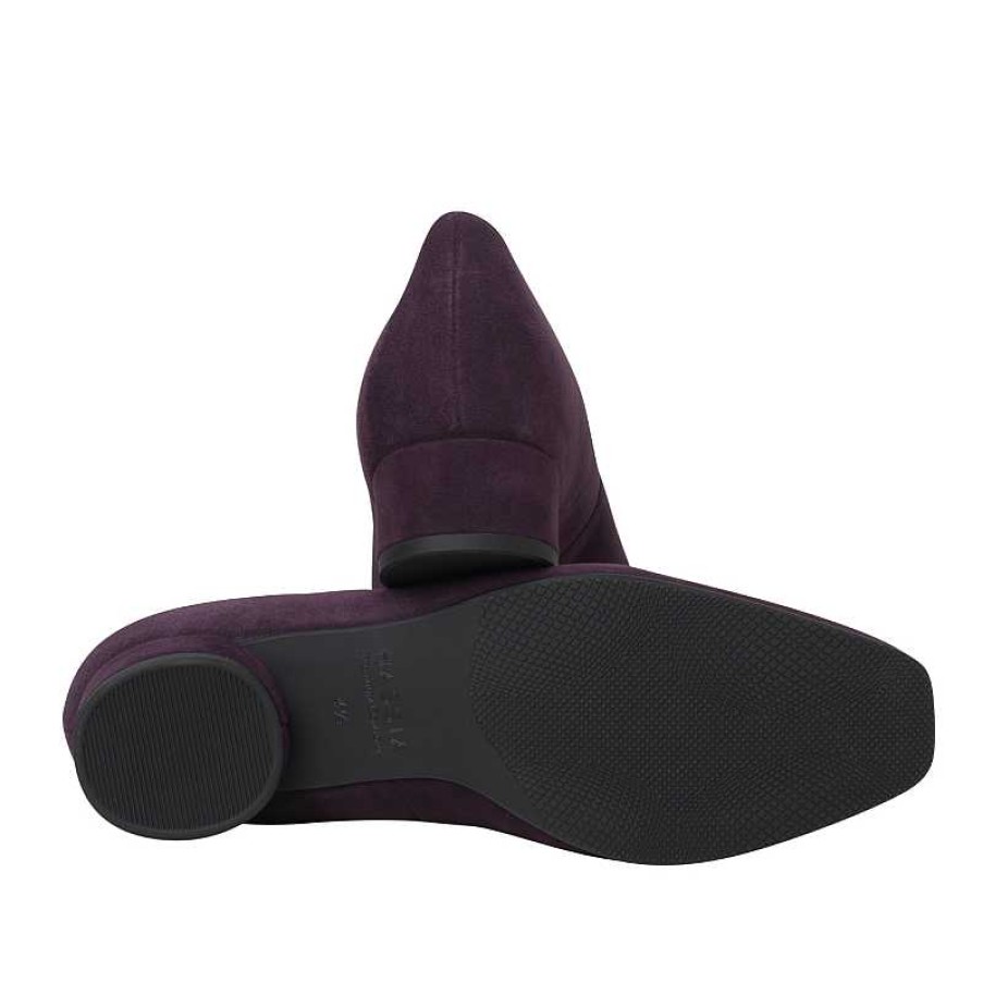 Women Hassia | Women'S Hassia Roma Plum Uk Sizing