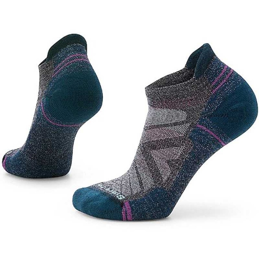 Accessories Smartwool | Smartwool Hike Light Cushion Low Ankle Socks Charcoal/Light Grey