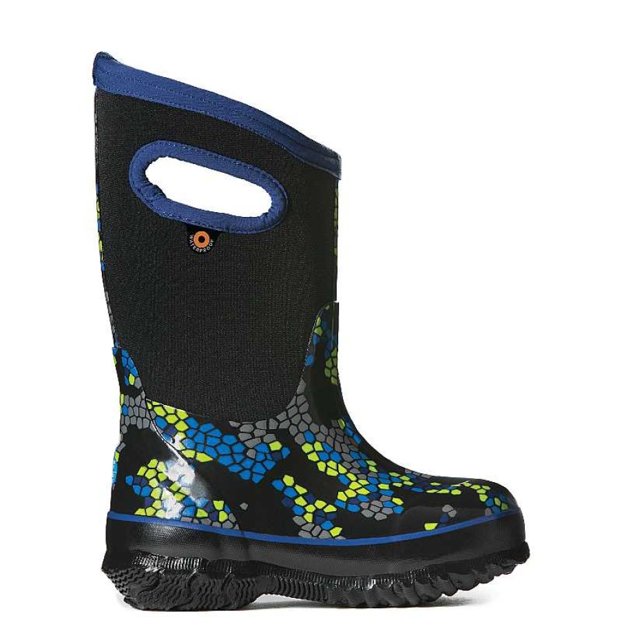 Kids Bogs | Kids' Bogs Classic Size 1-13 Axel Black Multi