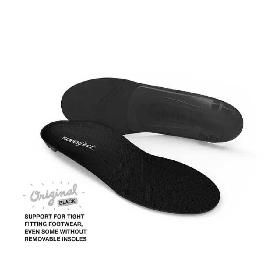 Accessories Superfeet | Superfeet All-Purpose Support Low Arch - Black