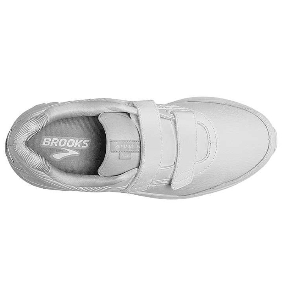 Men Brooks Running | Men'S Brooks Addiction Walker 2 V-Strap - White (142)