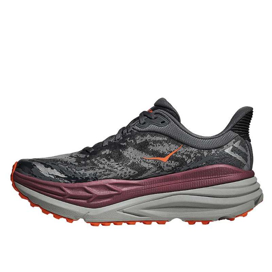 Men Hoka | Men'S Hoka Stinson Atr 7 - Castlerock/Cabernet