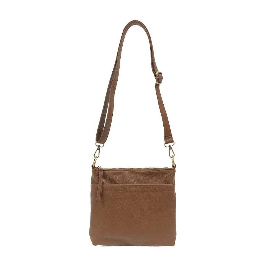 Accessories Joy Susan | Joy Susan Layla Top Zip Crossbody Bag Harvest Brown