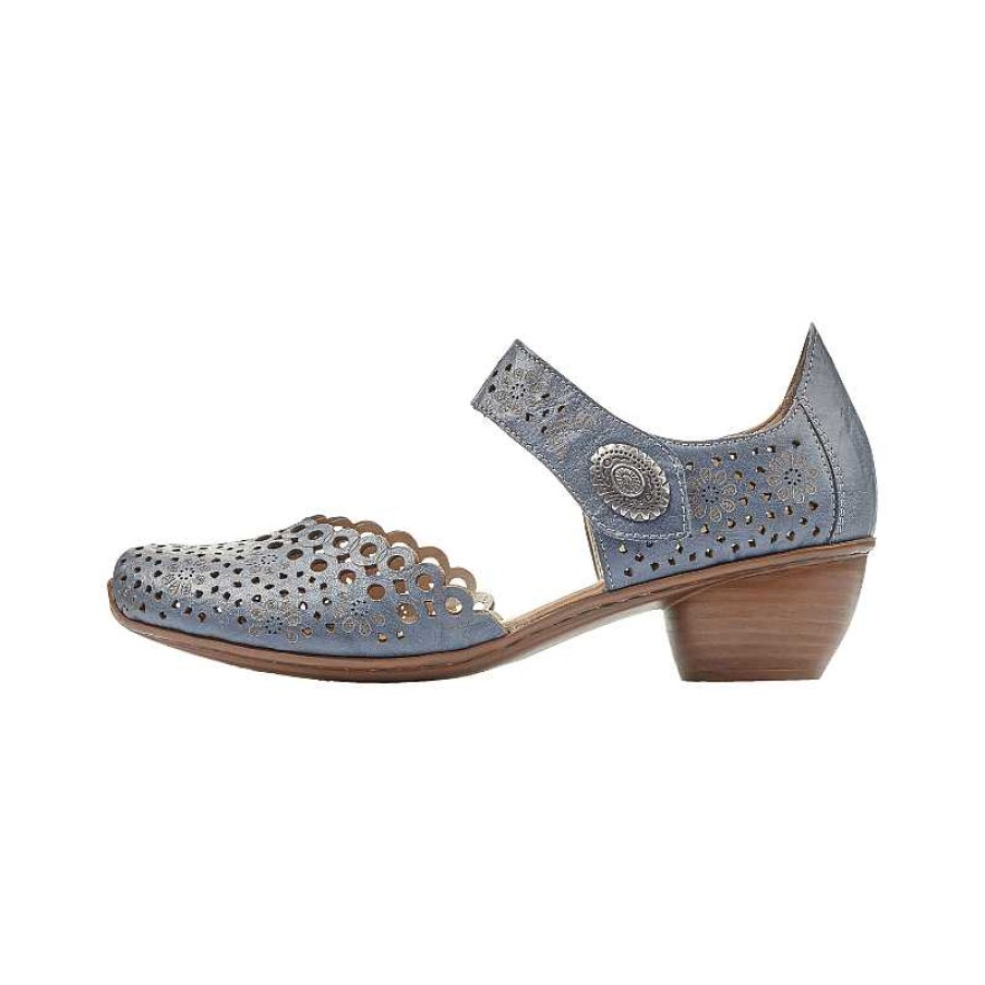 Women Rieker | Women'S Rieker Mirjam 53 Azur