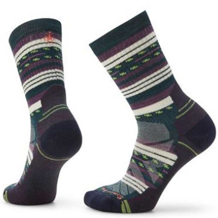 Accessories Smartwool | Smartwool Hike Light Cushion Margarita Crew Socks - Twilight Blue