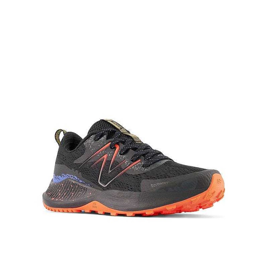 Kids New Balance | Kids' New Balance Dynasoft Nitrel V5 Sizes 3.5-7 - Black/Neon Dragonfly/Bright Lapis