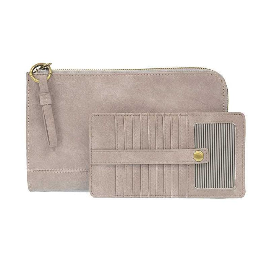 Accessories Joy Susan | Joy Susan Karina Convertible Wristlet & Wallet - Grey