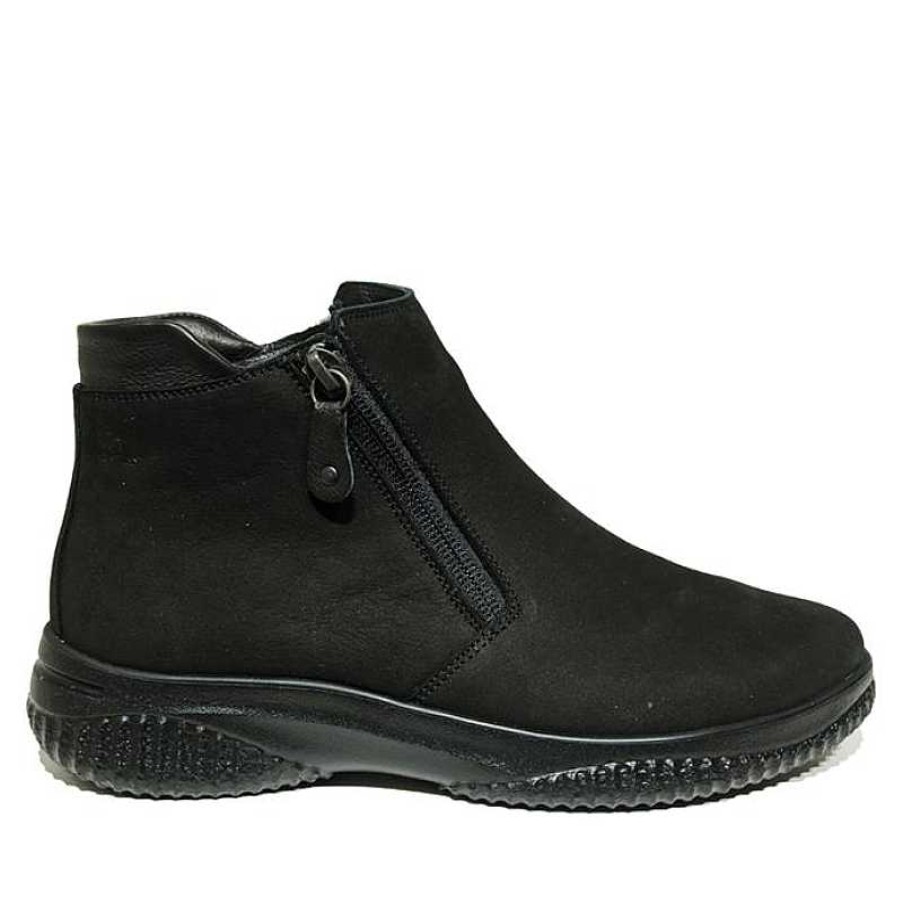 Women Hartjes | Women'S Hartjes Ethno Boot Zip - Schwarz - Uk Sizing