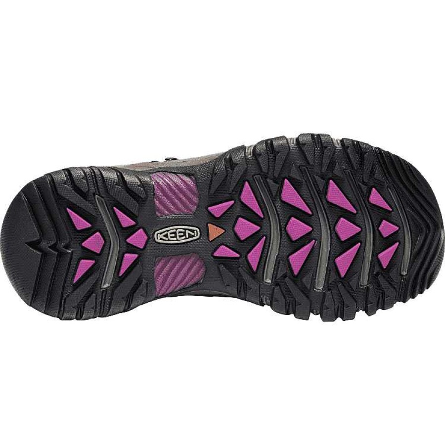 Women Keen | Women'S Keen Targhee Iii Mid Waterproof - Weiss|Boysenberry