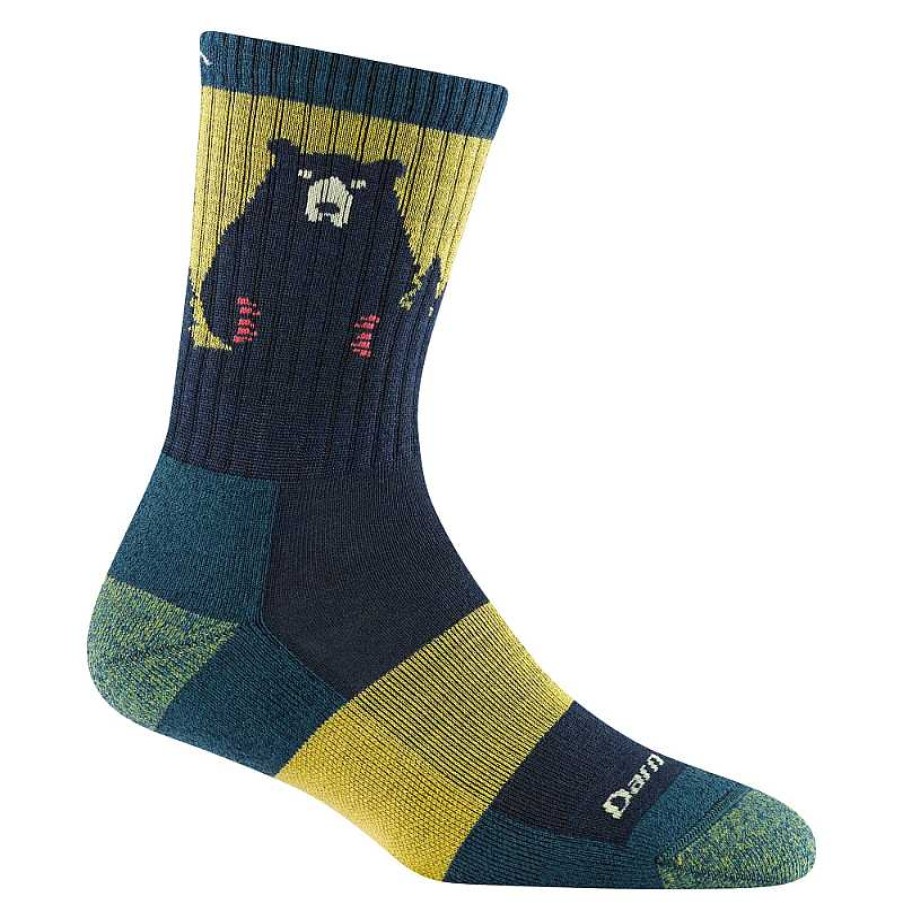 Accessories Darn Tough | Darn Tough Bear Town Lightweight Hiking Crew Socks Dark Teal