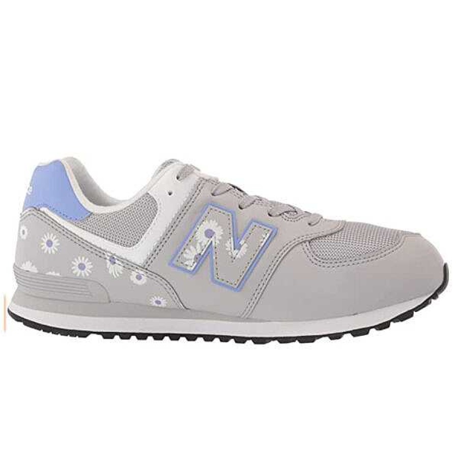 Kids New Balance | Kids New Balance 574 - Summer Fog|Vibrant Violet