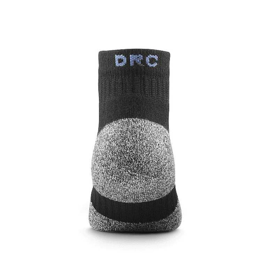 Accessories Dr. Comfort | Men'S Dr. Comfort Ankle Sock - Black