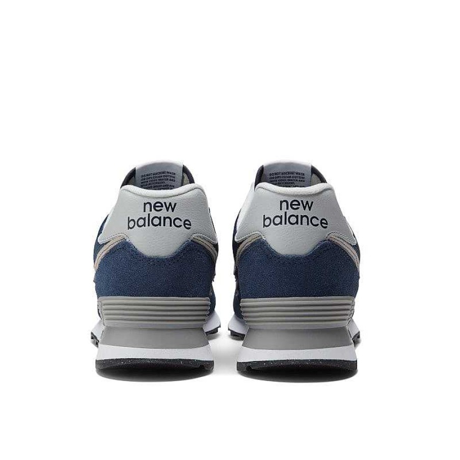 Men New Balance | Men'S New Balance Ml574Evn - Navy/White