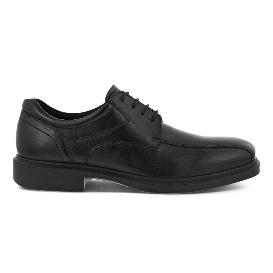 Men ECCO | Men'S Ecco Helsinki 2.0 Bike Toe Tie - Black