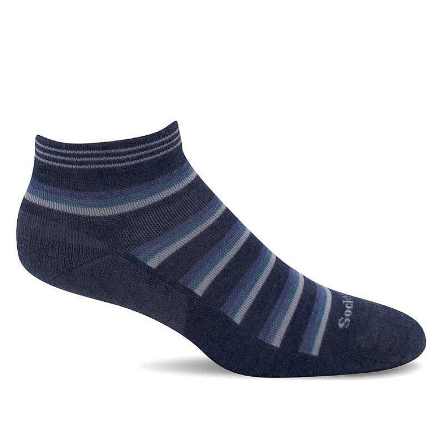 Accessories Sockwell | Sockwell Sport Ease Ankle Socks - Denim