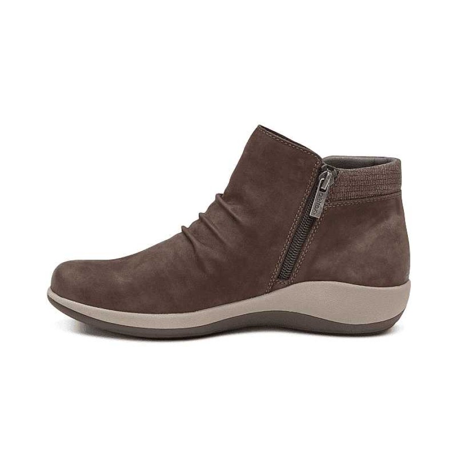 Women Aetrex | Women'S Aetrex Luna - Charcoal