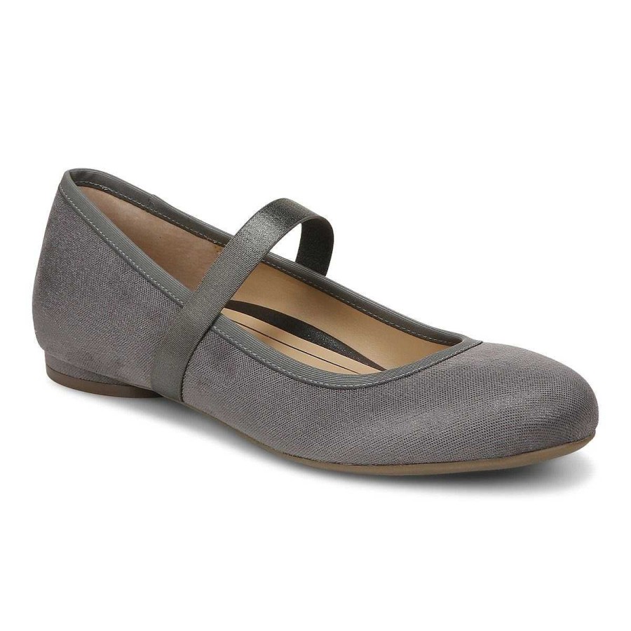 Women Vionic | Women'S Vionic Joseline Mary Jane - Pewter