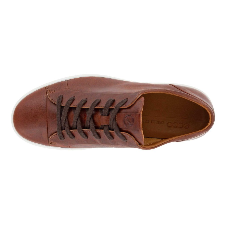 Men ECCO | Men'S Ecco Soft 7 City Sneaker - Cognac