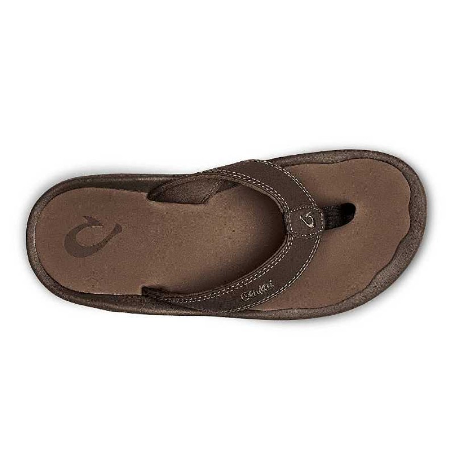 Men OluKai | Men'S Olukai Ohana - Dark Java|Ray