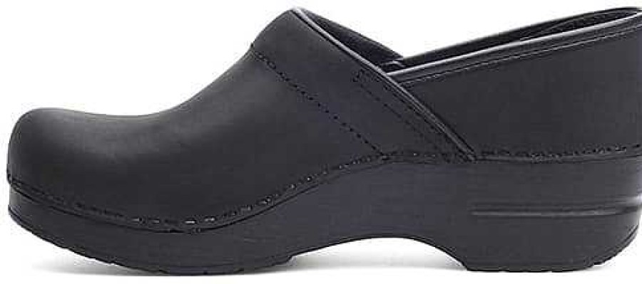 Women Dansko | Women'S Dansko Professional - Black Oiled