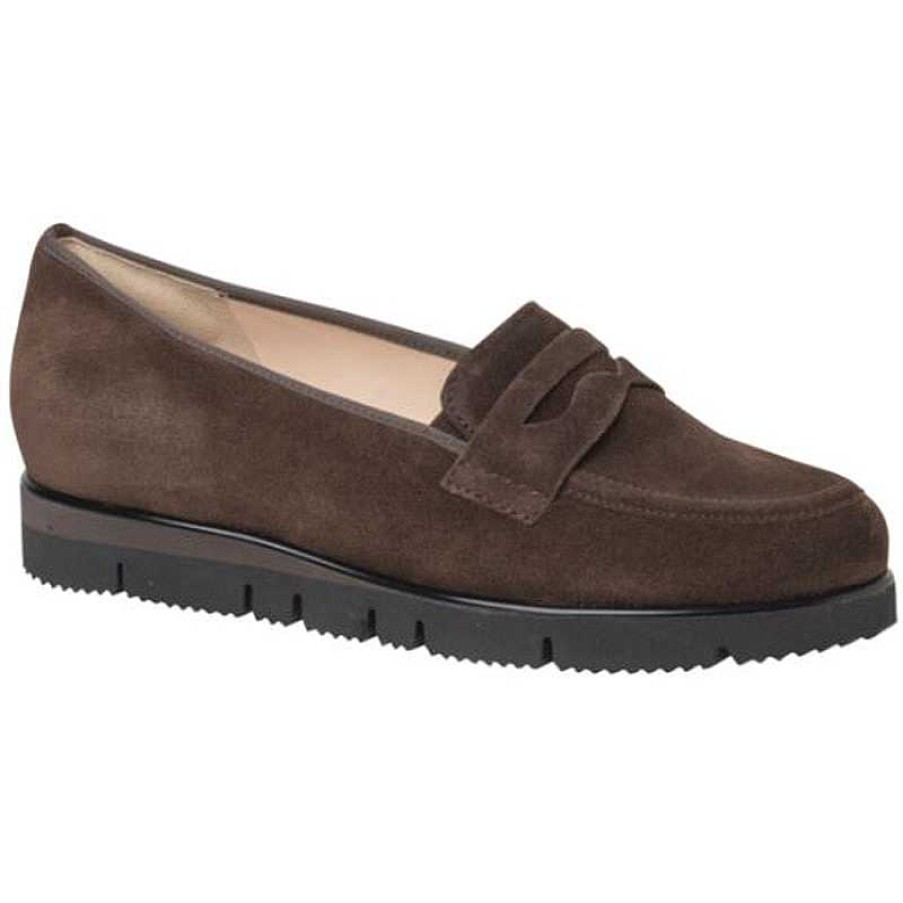 Women Hassia | Women'S Hassia Pisa Penny Dark Brown - Uk Sizing